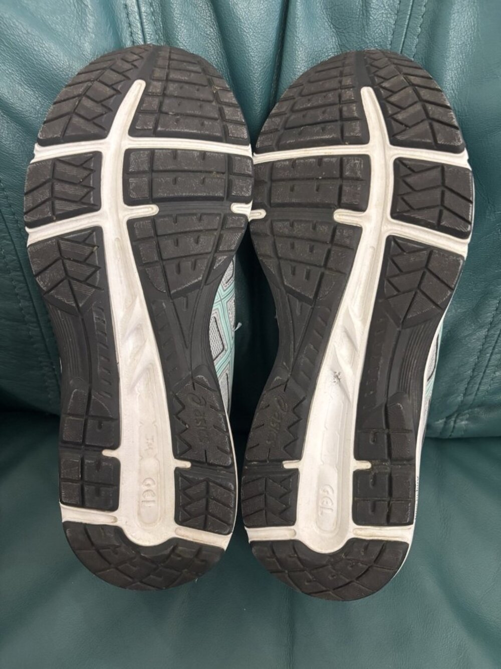 Asics Gel Contend 5 Mid Grey Icy Morning Women's Shoes Size 9.5 - Picture 6 of 8